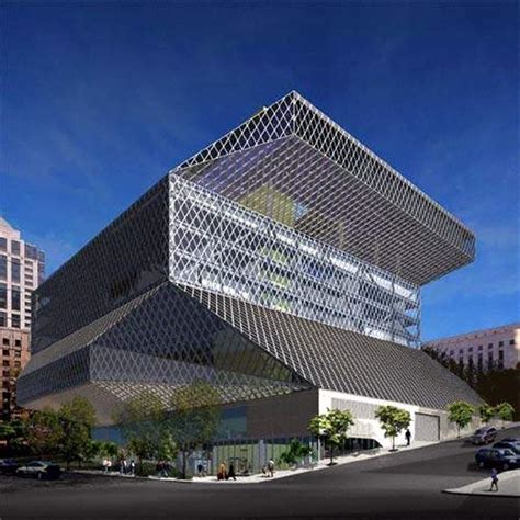 Seattle Central Library In The Usa Designed By Rem