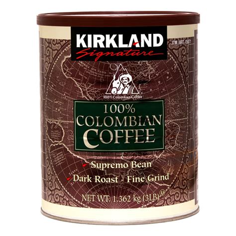 Kirkland signature colombian supremo whole bean coffee, 3 3 pound (pack of 2) 7.7. Java Club 100% Colombian Whole Bean Decaf Arabica Coffee ...