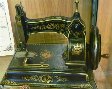 Revolving looper sewing machine, built in 1850s in Windsor, VT ...