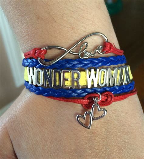 Wonder Woman Wonder Woman Bracelet Wonder By Mohawknotincluded