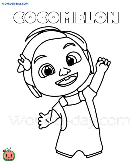 Free Printable Cocomelon Colouring Sheets Cocomelon Coloring Pages 50