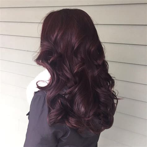 I bought color oops and 7rc medium copper blonde. Dark brown w/ dark red tint | Hair tint, Red tint hair ...