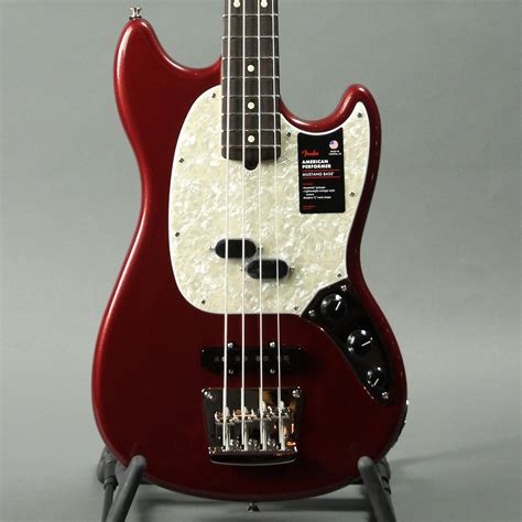 Fender American Performer Mustang Bass Aubergine Palen Music Bass