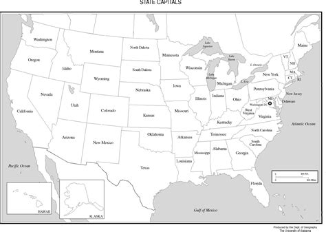The united states of america (usa) spans over 9.8 million square kilometers holding the title of the world's 3rd usa states colored map. Printable USA Blank Map PDF