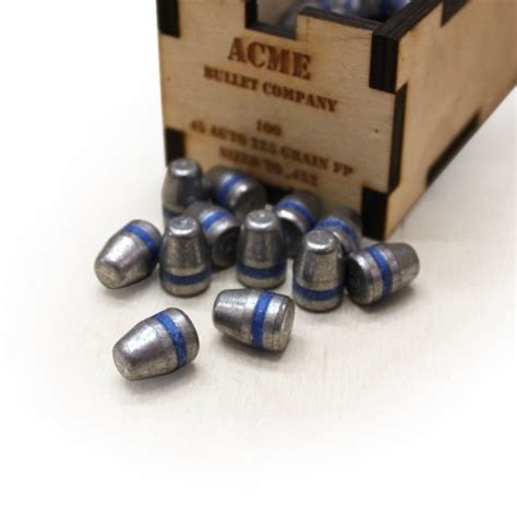 Acme Cast Bullet 45 Cal 452 225grn Fp 500 Pack Am96527 Cdsg Ltd