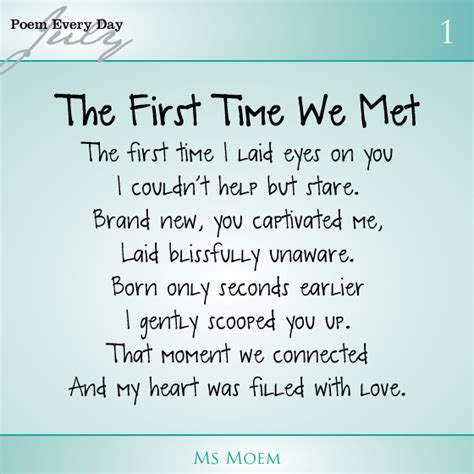 Check spelling or type a new query. The First Time I Met You Quotes. QuotesGram