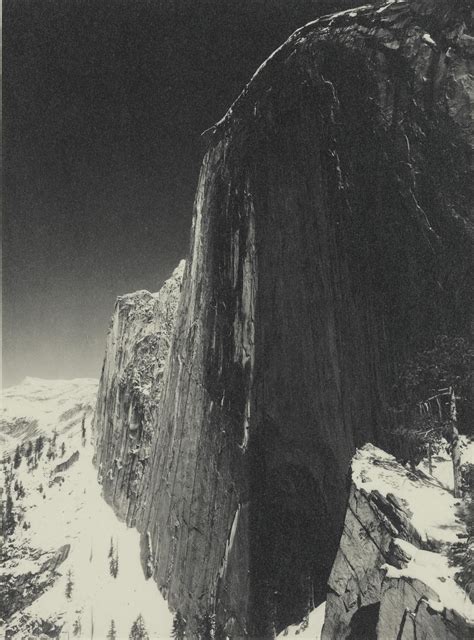 Monolith Face Of Half Dome By Ansel Adams Artsalon