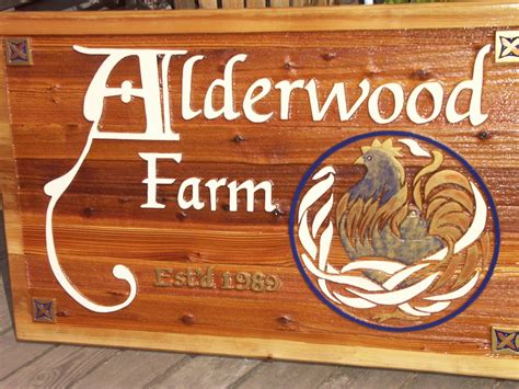 I Like This Simple Wooden Sign From Hand Painted Signs Carved Wood