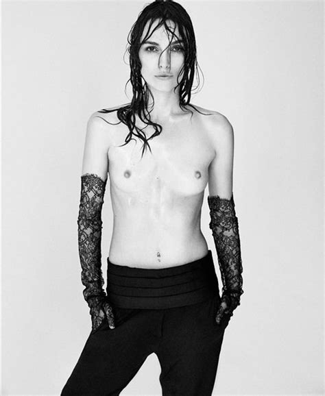 Keira Knightley Poses Topless In Interview Magazine