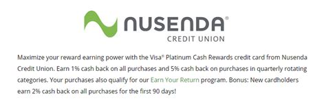 First capital federal credit union credit card. Nusenda Credit Union Platinum Cash Rewards Card Review: 5% Cash Back