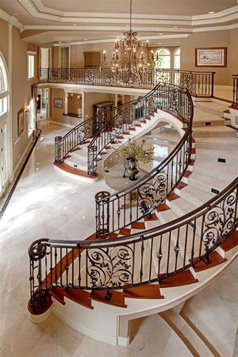 Mansión Architecture Staircase Design Luxury Homes