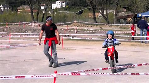 Fianchetti acerbis moto cross bambino. mini moto da cross - YouTube