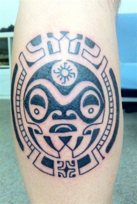 Amazing Tribal Hawaiian Tattoo Design