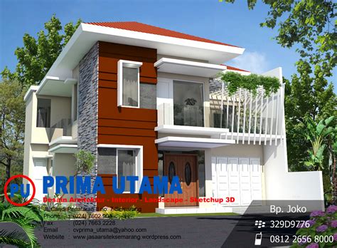 Model desain rumah kost minimalis 2 lantai mewah nyaman via kreasirumah.net. 100 Denah Rumah Minimalis Plus Toko | Gambar Desain Rumah ...