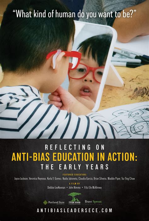 reflecting on anti bias education in action the early years 2021