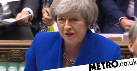 Theresa May Challenges Jeremy Corbyn To Reveal Brexit Plan In Furious Face Off Metro News