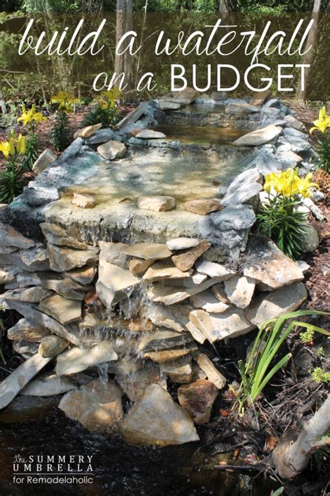 The first layer must be gravel. 16 Stunning DIY Water Garden Features You Will Want To ...