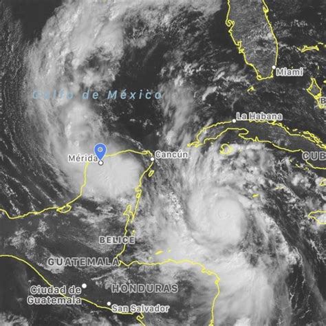 los huracanes que han golpeado a quintana roo y yucatán publimetro méxico
