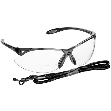 honeywell uvex a900 series anti scratch safety reader glasses black frame with clear lens
