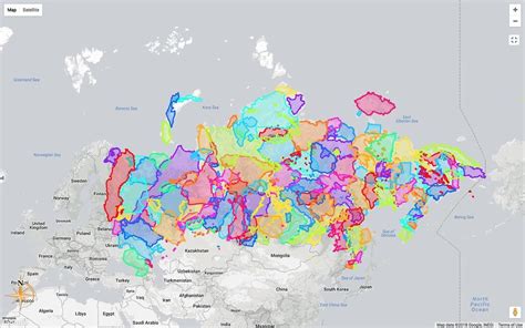 The 145 Smallest Countries In The World By Area Fit Into Russia Map
