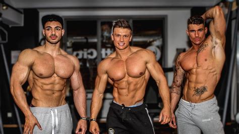 Epic Chest Workout By Ross Dickerson Justin St Paul And Felix Valentino Musculation