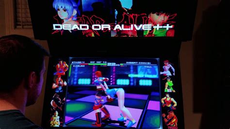 Dead Or Alive Arcade Cabinet Mame Gameplay W Hypermarquee Youtube
