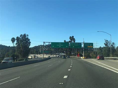 California State Route 2 On The Glendale Freeway