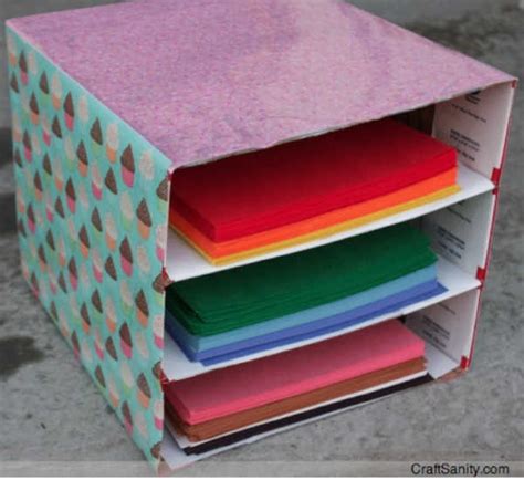 10 Brilliant Diy Organizers From Recycled Cardboard Diy Home Sweet Home