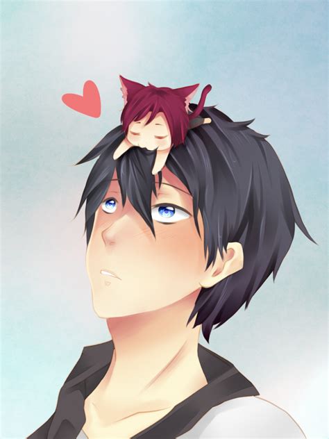 Haru X Neko Rin By Amalii On Deviantart