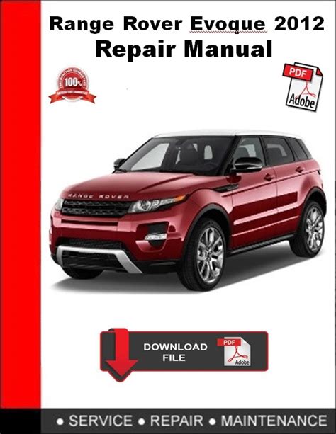 Range Rover Evoque 2012 Repair Manual Autoservicerepair