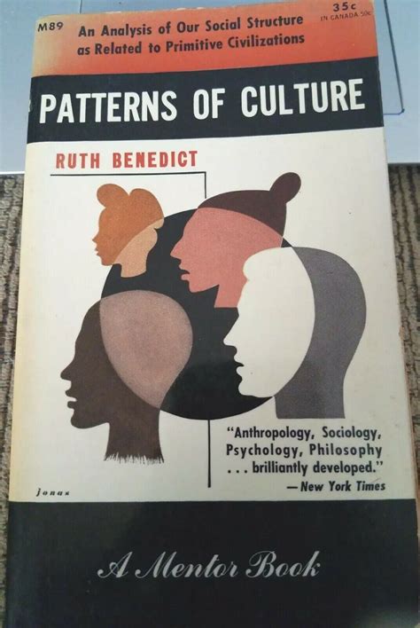 patterns of culture 1953 pb by ruth benedict ebay