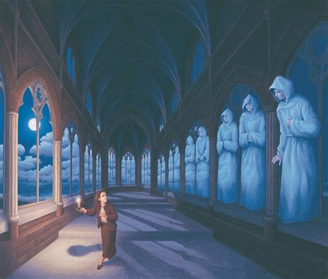 30 Mind Twisting Optical Illusion Paintings By Rob Gonsalves Bored Daddy