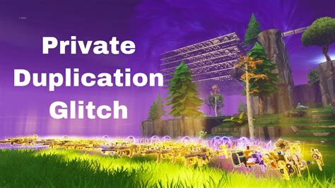 Secret Duplication Glitch Step By Step Fortnite Save The World