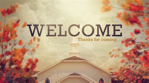 Fall Church Welcome Title Graphics Igniter Media