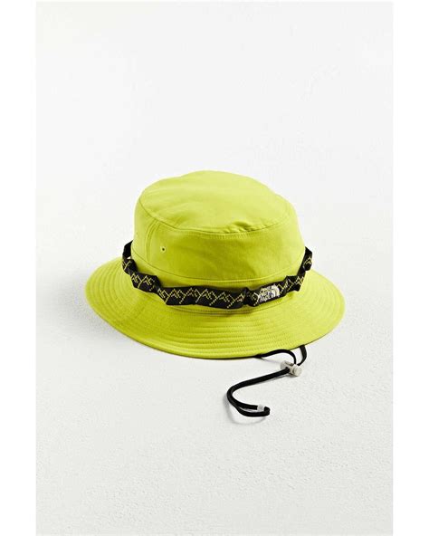 The North Face Class V Brimmer Bucket Hat In Yellow For Men Lyst