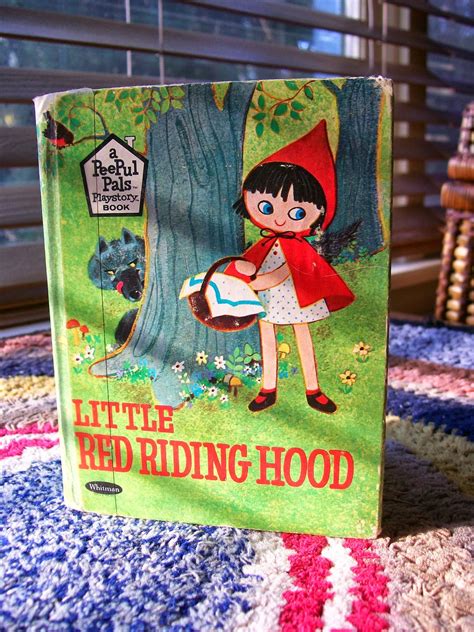 Grandmother is ill in bed. My Dusty Shelves: Little Red Riding Hood