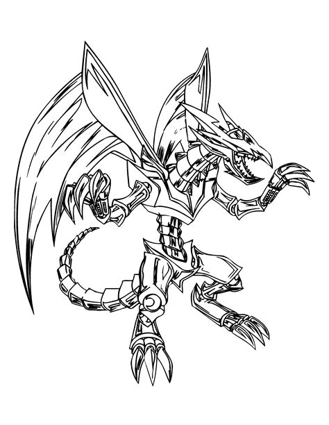 Coloring Page Yu Gi Oh Coloring Pages 115