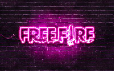 Make free fire logos in a minute. Download imagens Logotipo roxo Garena Free Fire, 4k ...