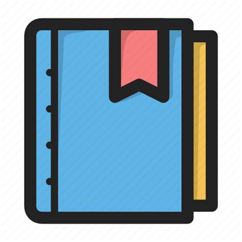 Book Bookmark Diary Favorites Journal Icon Download On Iconfinder