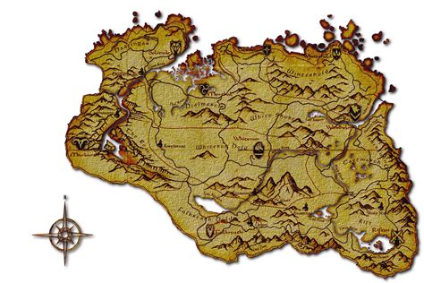 31 The Elder Scrolls V Skyrim Map Maps Database Source