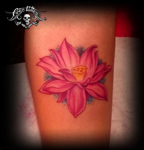 Pink Lotus Flower Tattoo Pink Pink Lotus Tattoo Flower Tattoos