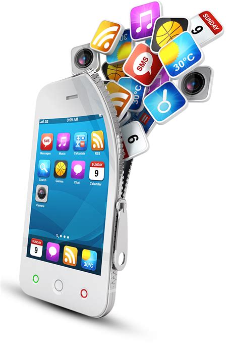 Download Development Mobile Media App Social Marketing Phones Hq Png