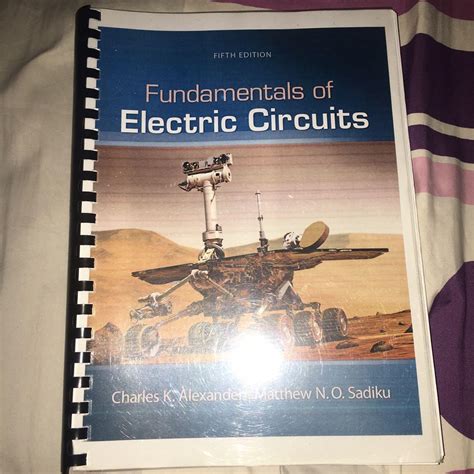 Fundamental Of Electric Circuits Fifth Edition Sadiku Hobbies And Toys