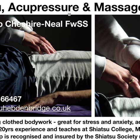 shiatsu acupressure and massage massage therapist