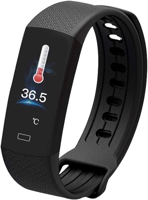 Cueyu Fitness Armband Mit Temperatur Messen Smartwatch Fitness Tracker