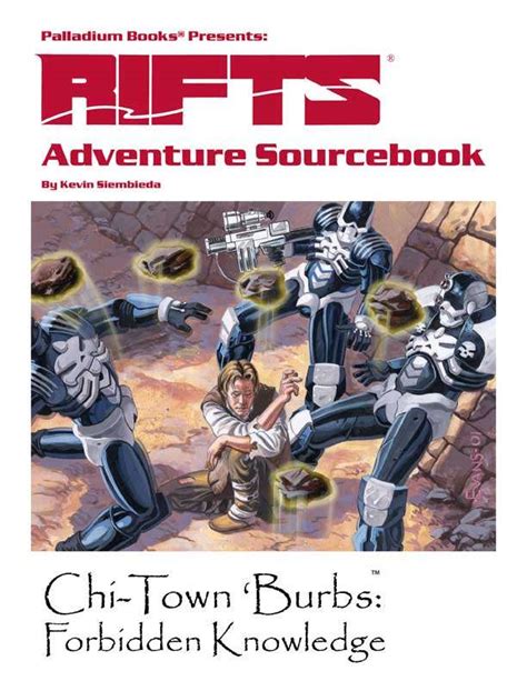 Rifts® Adventure Sourcebook One Chi Town Burbs™ Palladium Books