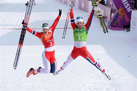 Victory At The Sochi Olympic Games Ski Women Nordic Skiing Winter