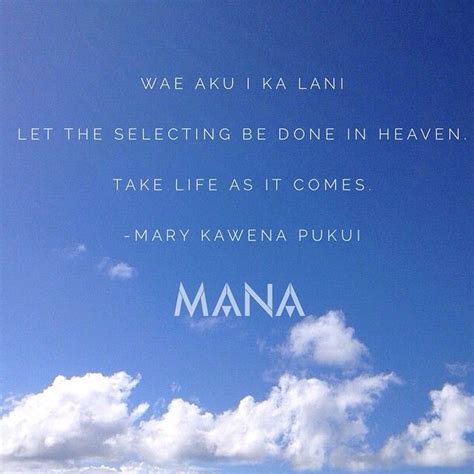 Hawaiian Proverb Manamagazines Photo On Instagram Hawaiian Theme