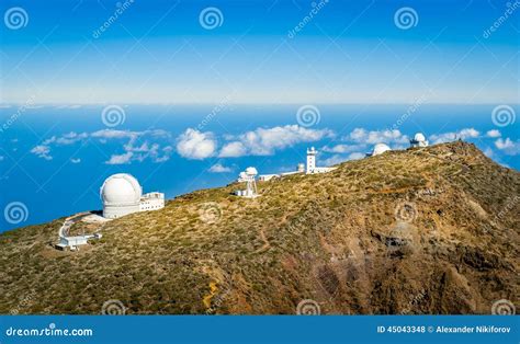 La Palma Observatory Stock Photo Image Of Building Astronomy 45043348