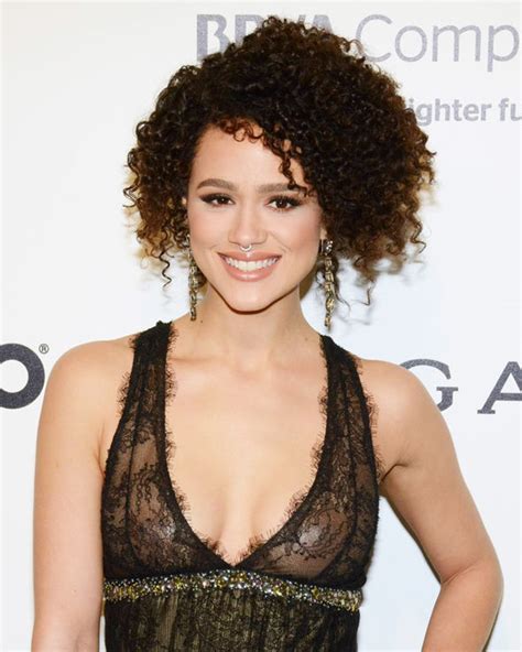 Game Of Thrones Nathalie Emmanuel Flashes Nipples In Plunging Gown At Oscars After Party
